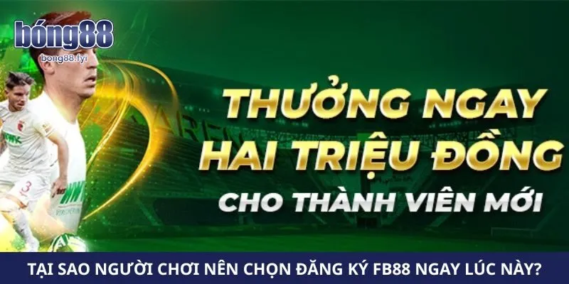 Tại sao người chơi nên chọn đăng ký FB88 ngay lúc này?