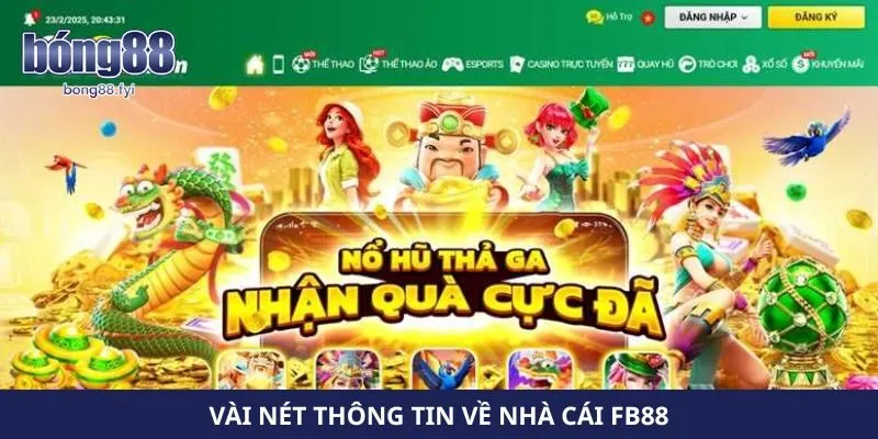 Vài nét thông tin về nhà cái FB88